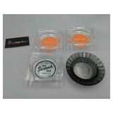 4 Advertising Ashtrays Sanka Coffee - Shamrock Bar