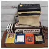 8-track Player with Radio 8-track Carrying Case