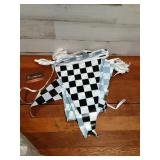 Checkered Flag Bunting Banner