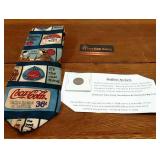 Buffalo Nickel & Coca-Cola Tie