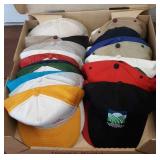 HATS - Box of preowned assortment some foam out