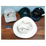 Hats 4 Fishing Sloggers, Bass pro, Greg Norman