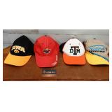 Hats Lot of 4 Sports Hats Hawkeyes - Iowa Wild