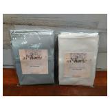 *NEW* Silk Pillowcase Queen 1 Bisque 1 Grey