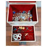 Jewelry Box With Bracelets Necklaces Earrings