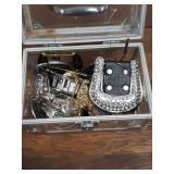 Miscellaneous Belt Buckles, Jewelry, Watches