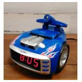 Hot Wheels Alarm Clock Works W/Projector