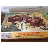 Vintage Fort Apache Play Set Marx Toy set