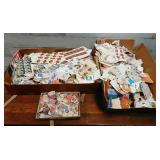 Large Lot of Cancelled Stamps