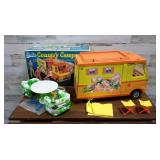 1970'S BARBIE COUNTRY CAMPER WITH BOX INCLUDES