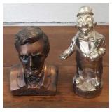 BANKS - Abraham Lincoln and Clown Lot of 2