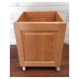Wood Box on Casters 16'×14' Planter Box