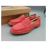 Shoes NEW SPERRY Seaport Penny Snake Red Size 7.5M