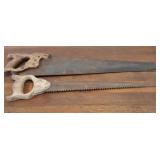 Vintage Hand Saws Lot of 2