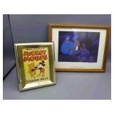 LOT OF DISNEY ARTWORK - ONE 1993 LITHOGRAPH