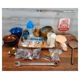 Lot of Wood Bowls - Brass - Oscar Mayer - Smalls