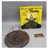 VINTAGE CAMP STOVE TOASTER