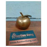 Brass Apple Paperweight