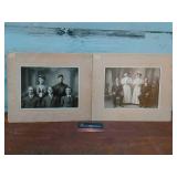2 B&W Photos 8.5'X6.25'
