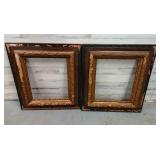 2 Large Antique Picture Frames