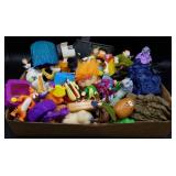 MISC BOX OF PLASTIC TOYS