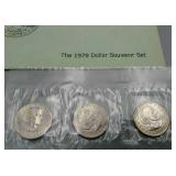 1979 Susan B Anthony Dollar Souvenir Set