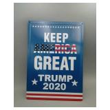 Keep America Great Trump 2020 Sign 12X17