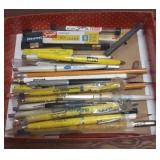 Small Box of Massey Ferguson Pens, Lead Other