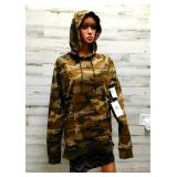 *NEW* Neff Mens Camo Bunker Hoodie Size Large