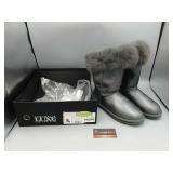 Boots *NEW* Australia LUXE Women's Sz 8 Old Silver
