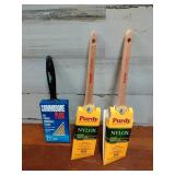 3 New Paint Brushes 2' & 2.5' Purdy & Commodore