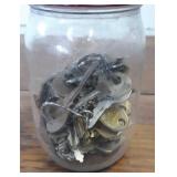 Jar of Assorted Keys