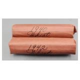Wheat Pennies Rolls 1940 1942