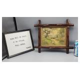 Framed Wall Decor