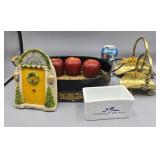 Decor Lot Brass Baskets - Garden Ireland
