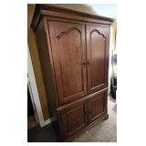 Nice Sturdy Cherry Storage Cabinet, Adjustable