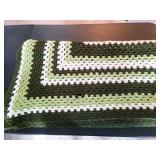 Nice Green & White Afghan