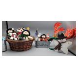 Snowmen & Basket