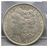 1889 Morgan Silver Dollar