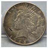1928S Silver Peace Dollar