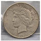 1926S Silver Peace Dollar