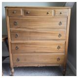Dresser 52" H  21" W  41" L Has Wheels But C
