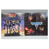 Record Albums - KISS, Van Halen