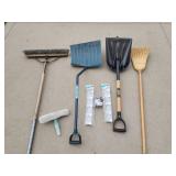 Tools Lot Shovels Brooms