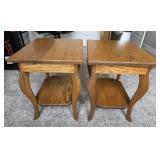 End Tables 21" H  20" W  16" L