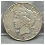 1935S Silver Peace Dollar