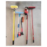 Brushes & Squeegee Lot