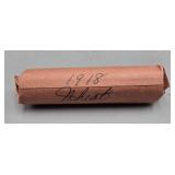 1918 Wheat Penny Roll
