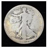 1918S Walking Liberty Half Dollar 90%Silver