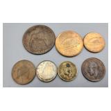 Canadian Dime - 1919 Large Penny & More
